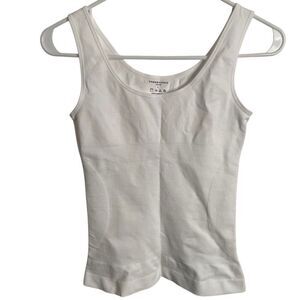 Underoutfit Womens Shaping Tank Cami L White Shapewear Seamless Slimming Hugging